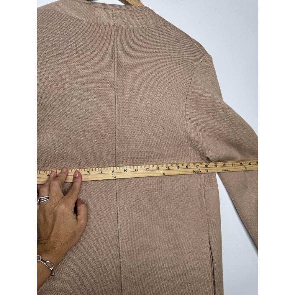CHICWISH‎ Women's Classy Light Tan Open Front Knit Coat Cardigan XS/S - Picture 9 of 9